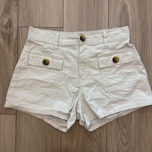 Vuori Women's Tan Cargo Shorts